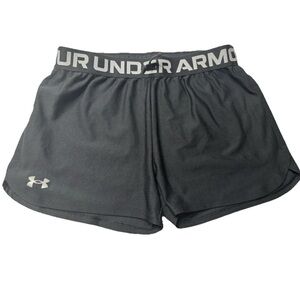 Under Armour Unisex UA Play Up Athletic Shorts – Black – Youth Large (YLG)
